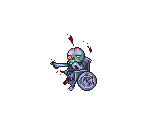 Wheelchair Zombie - Zombie Land