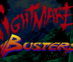 Title Screen - Nightmare Busters (Homebrew)