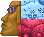 Moai Battleship - Gokujou Parodius: Kako no Eikou wo Motomete