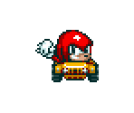 Knuckles (Sonic Drift, Super Mario Kart-Style) - Sonic the Hedgehog Customs
