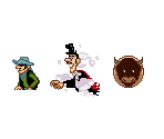Stage 3 Characters - Lucky Luke: Wanted!