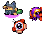Main Board Enemies (1/2) - Kirby Mass Attack