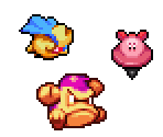 Main Board Enemies (2/2) - Kirby Mass Attack