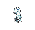 SnowAgumon - Digimon World DS