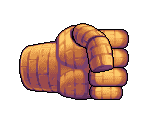Golem Hand - Kirby Mass Attack