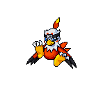 Hawkmon - Digimon World DS