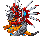 RizeGreymon - Digimon World DS