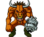 Minotarumon - Digimon World DS