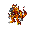 Flarerizamon - Digimon World DS