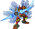 Gallantmon Crimson Mode - Digimon World DS