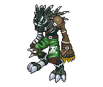 BlackWereGarurumon - Digimon World DS