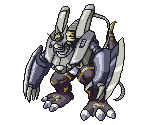 BlackWarGrowlmon - Digimon World DS