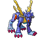 MetalGarurumon - Digimon World DS