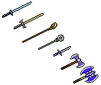 Weapons - Shining Force 2