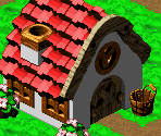 Rose Town Exterior - Super Mario RPG: Legend of the Seven Stars