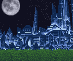 Crystal Tokyo (Night) - Bishoujo Senshi Sailormoon S: Jougai Rantou! Shuyaku Soudatsusen (JPN)