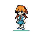 Asuka - Puchi Eva: Evangelion @ Game