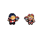 Protagonists - Pokémon Quartz (Hack)