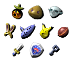 Item Icons - The Legend of Zelda: Majora's Mask
