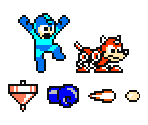 Mega Man, Rush, SFX & Items - Mega Man 3