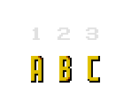 Fonts - Knuckles' Chaotix (32X)