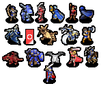 Overworld Characters - Fire Emblem: Shadow Dragon