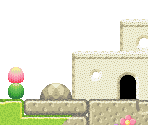 Grass Land Foreground Set 2 - Kirby's Dream Land 3