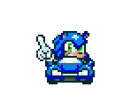 Sonic & Speed Star (Super Mario Kart-Style) - Sonic the Hedgehog Customs