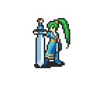Lyn with Durandal (Prototype) - Fire Emblem: The Blazing Blade