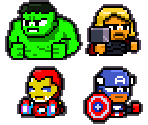 General Sprites - Avengers: Skrull Takedown