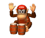 Diddy Kong (Right) - Donkey Konga 2