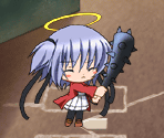 Bat Minigame - Game ni Natta yo! Dokuro-chan: Kenko Shindan Daisakusen