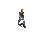 Male Longhair Leather Jacket - Fallout