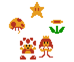 Items, Objects & NPCs - Super Mario Bros. 2 / The Lost Levels (JPN)