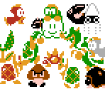 Enemies & Bosses - Super Mario Bros. 2 / The Lost Levels (JPN)