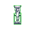 Wait Cube Statue - Castlevania: Portrait of Ruin