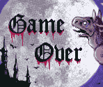 Game Over Screen - Castlevania: Circle of the Moon