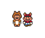 Overworld Sprites - Super Mario Advance 4: Super Mario Bros. 3