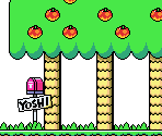 Background Objects - Super Mario Advance 2: Super Mario World