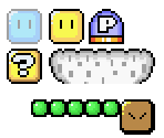 Tiles - Super Mario Advance 2: Super Mario World