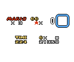 HUD - Super Mario World