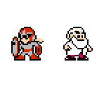 Proto Man & Dr. Light - Mega Man 5