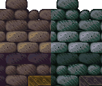 Fort / Castle (Stone Walls) - Super Mario World 2: Yoshi's Island