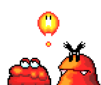 Lava Enemies - Yoshi's Island DS