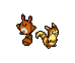 Sentret & Furret - Pokémon Mystery Dungeon: Red Rescue Team
