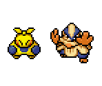 Makuhita & Hariyama - Pokémon Mystery Dungeon: Red Rescue Team