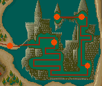 Castle Map - Haunted Castle