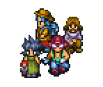 Columbus, Hedyn, Will, & Sewer Girl - Terranigma