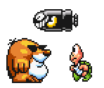Super Mario World Enemies (Super Mario Bros. 3 SNES-Style) - Mario Customs