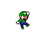 Luigi (Mega Man NES-Style) - Mario Customs